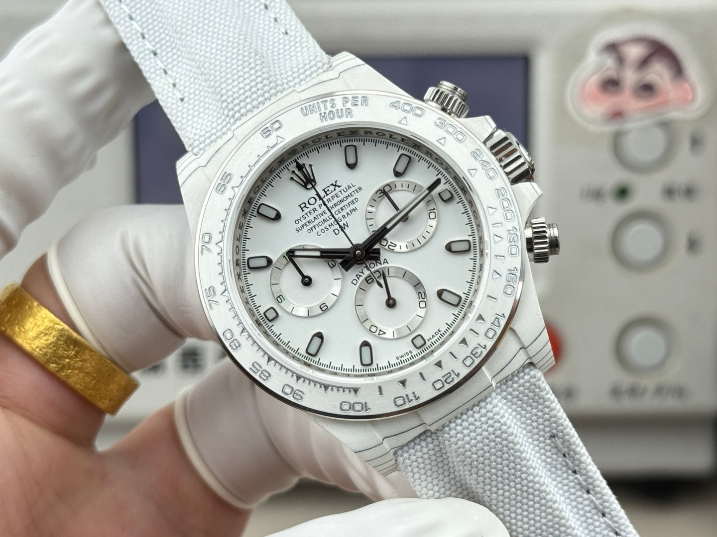 Customized Carbon Fiber Edition of the Space Timing Daytona Series