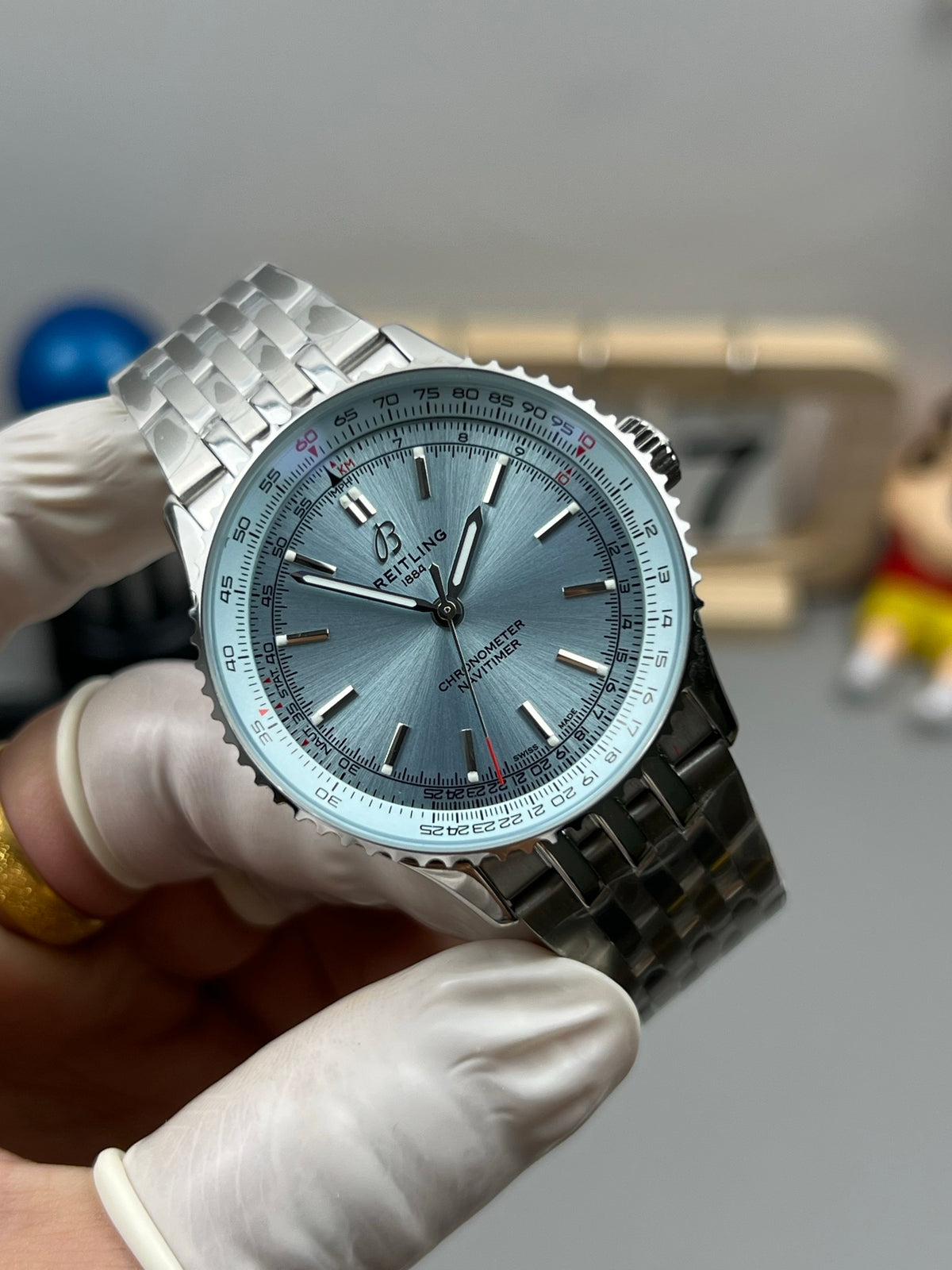 Centennial Spirit Aviation Timing Ice Treasure Blue