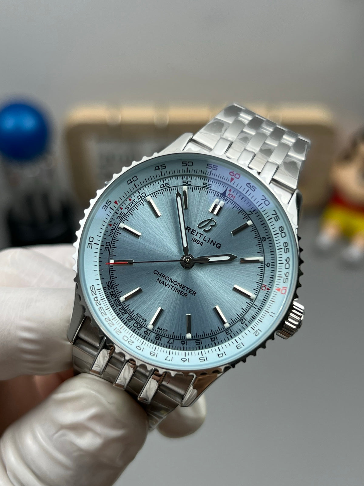 Centennial Spirit Aviation Timing Ice Treasure Blue