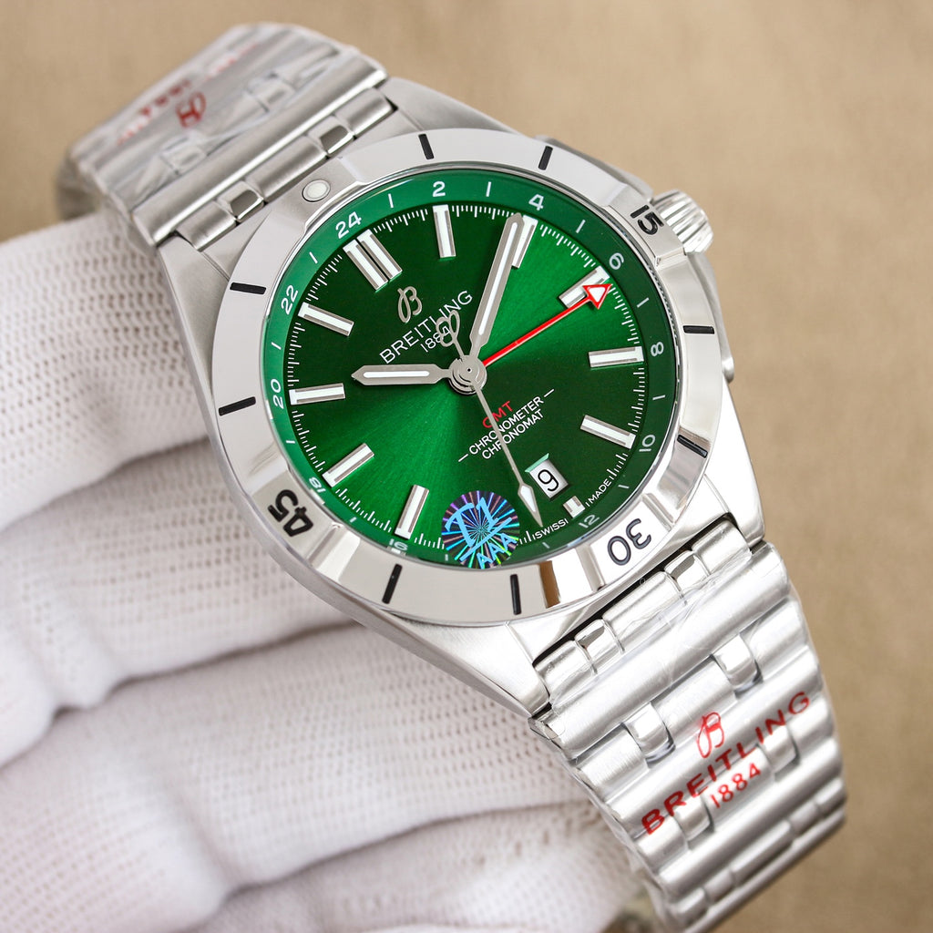 The Breitling mechanical timing