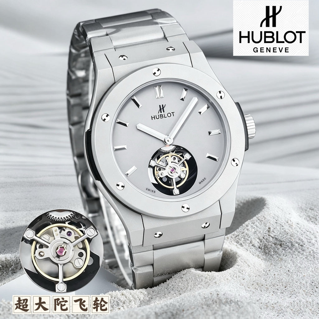 first flywheel wristwatch closest to a tourbillon