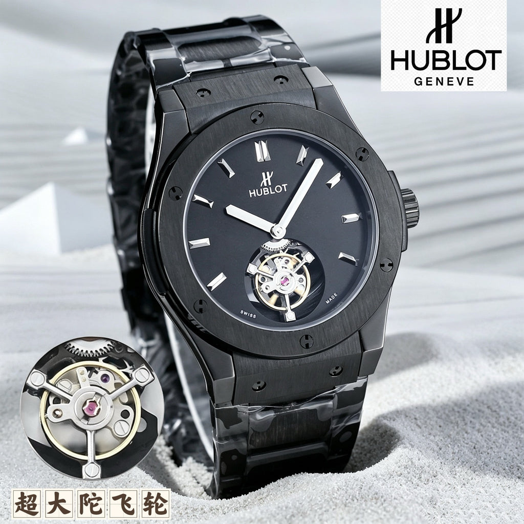 first flywheel wristwatch closest to a tourbillon