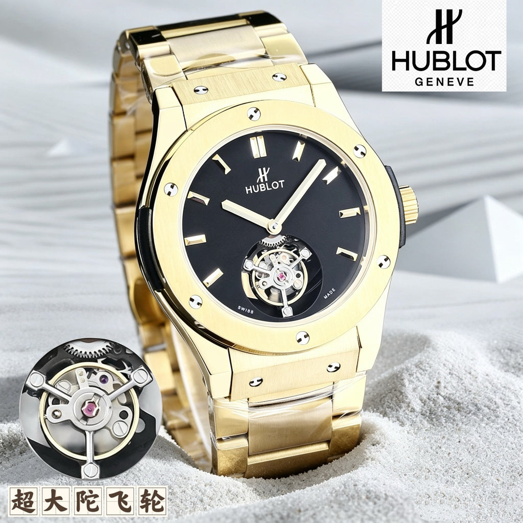 first flywheel wristwatch closest to a tourbillon