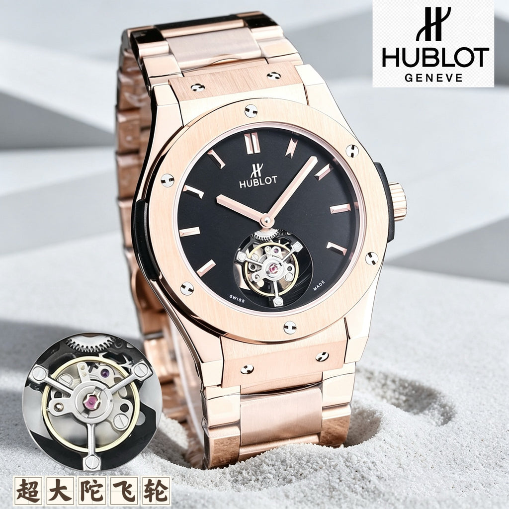 first flywheel wristwatch closest to a tourbillon