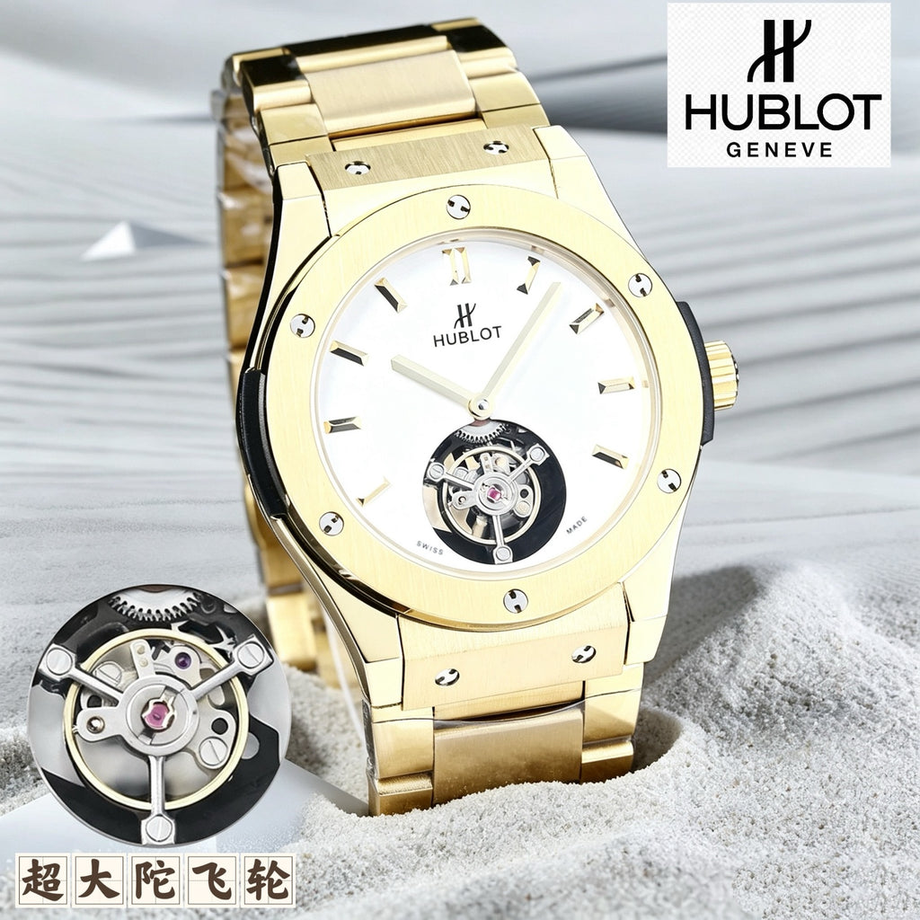 first flywheel wristwatch closest to a tourbillon