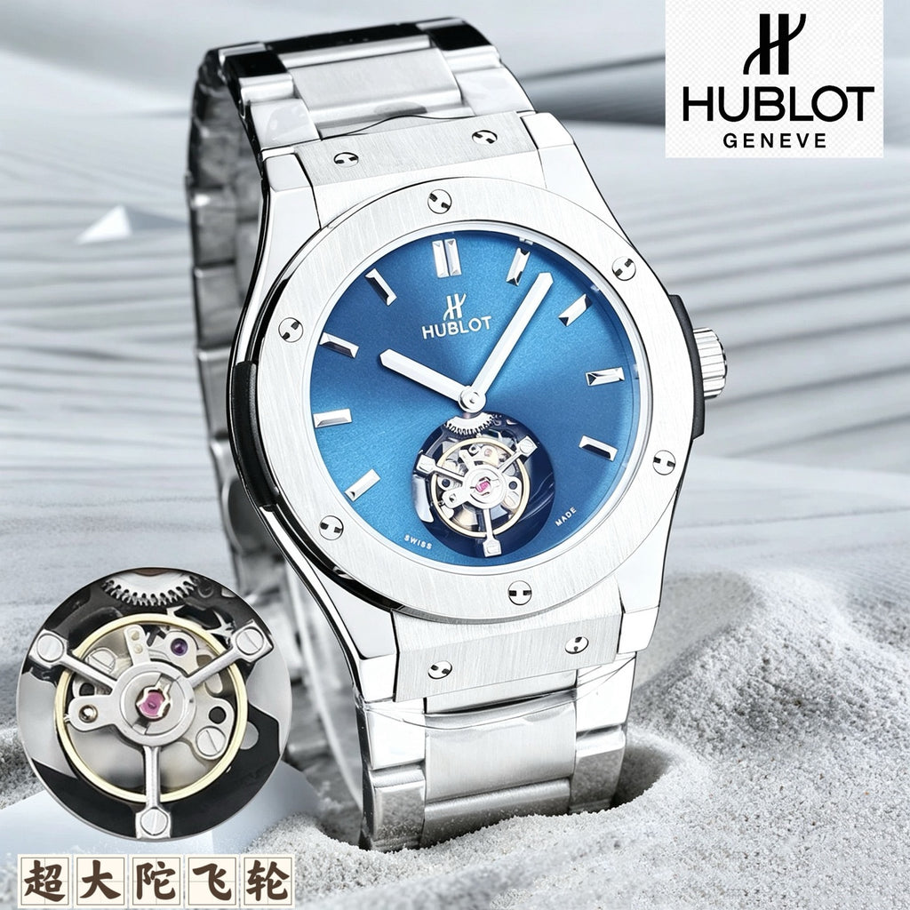 first flywheel wristwatch closest to a tourbillon