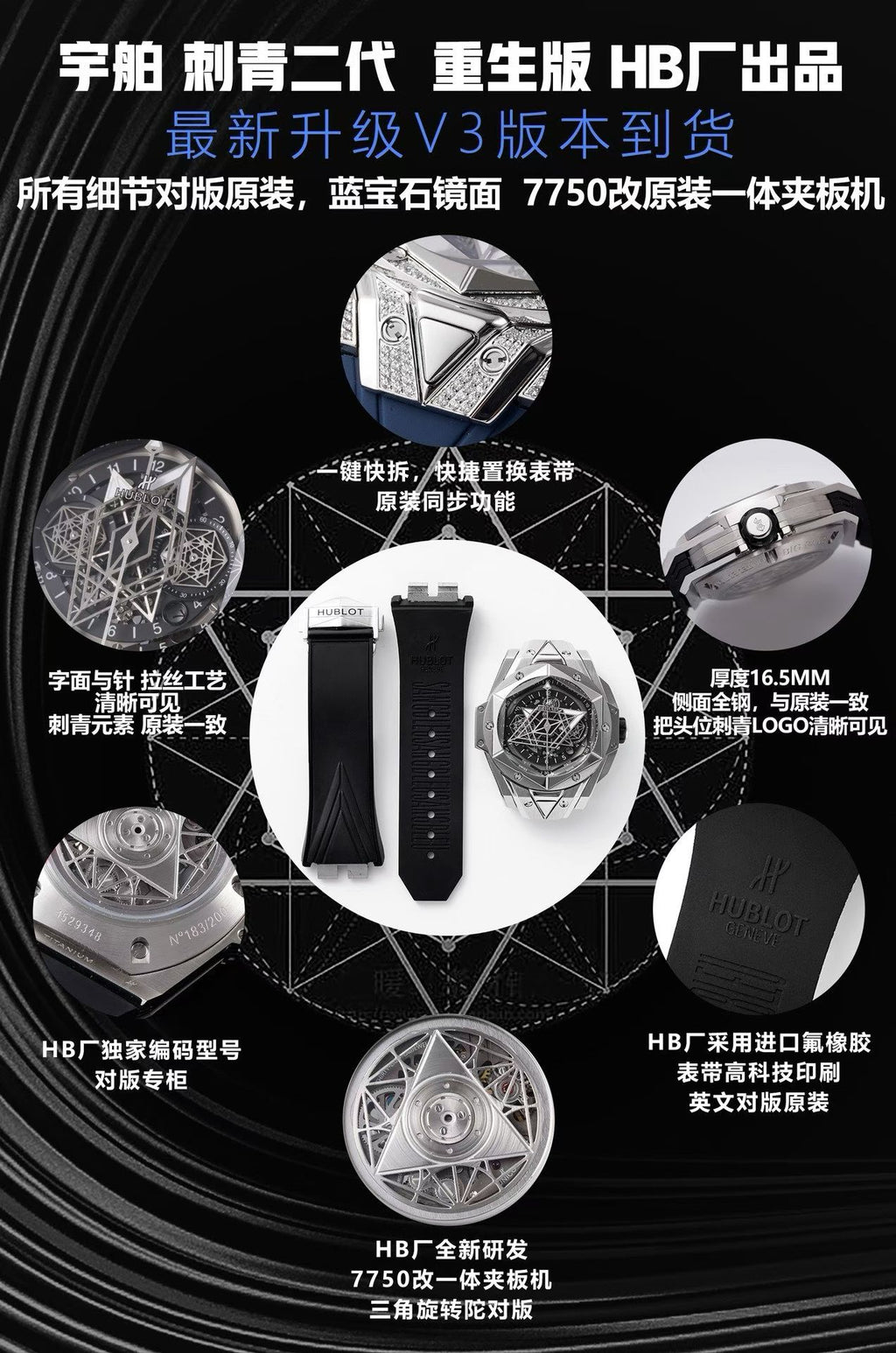 Hublot HB Factory V3 version