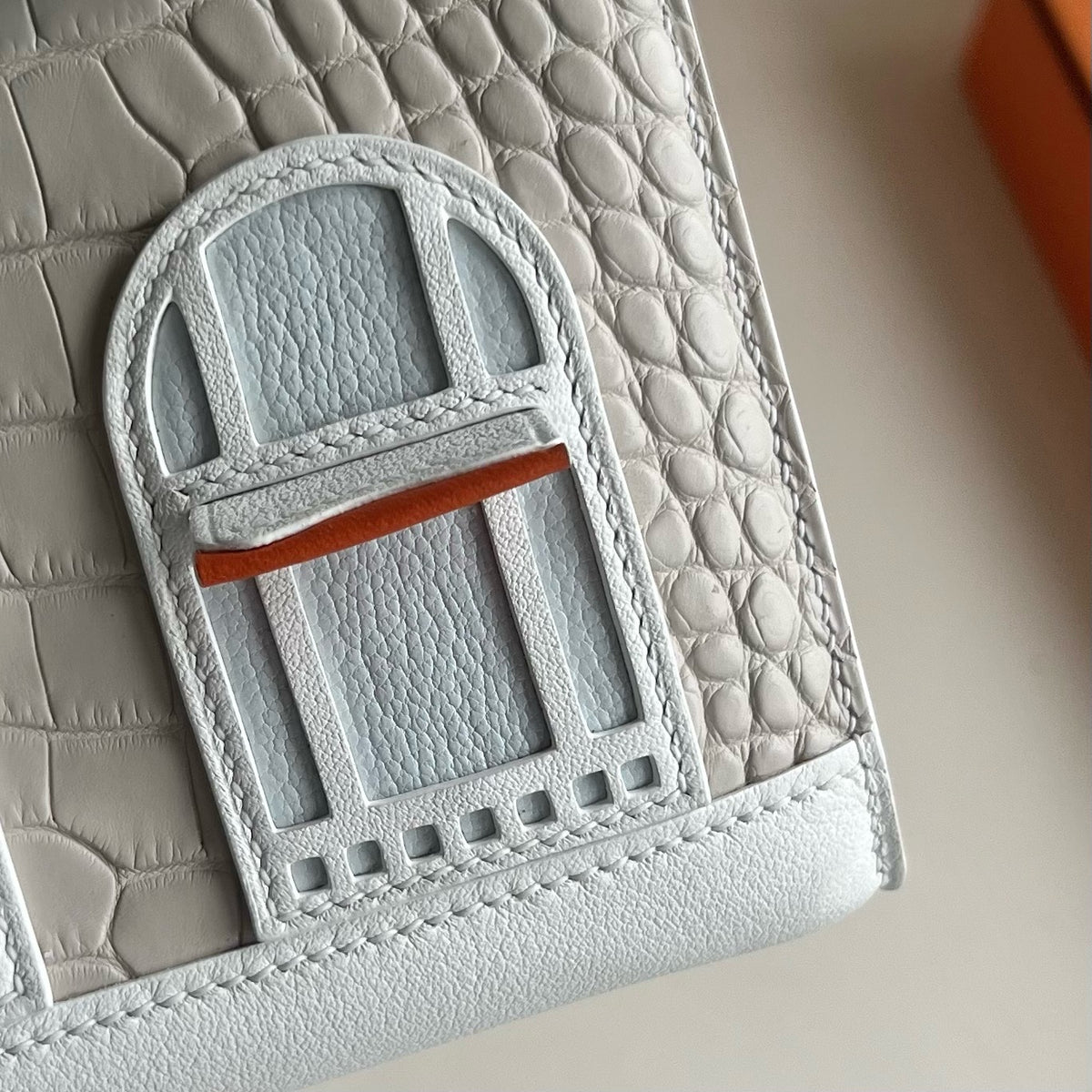 现货 Birkin 20cm 白色小房子🏠 全手工蜡线缝  Phw Stock
