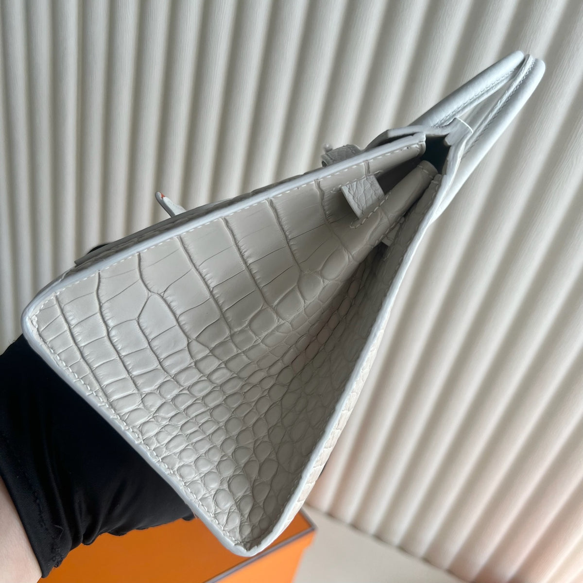 现货 Birkin 20cm 白色小房子🏠 全手工蜡线缝  Phw Stock