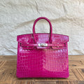 Birkin 25cm 亮面尼罗鳄鱼