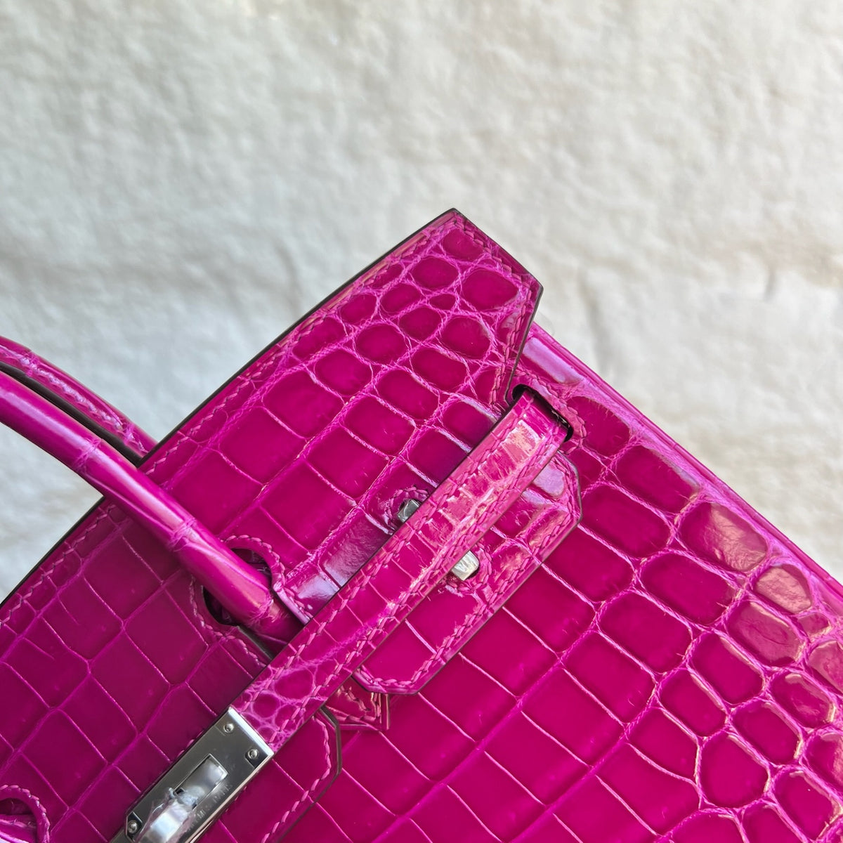 Birkin 25cm 亮面尼罗鳄鱼