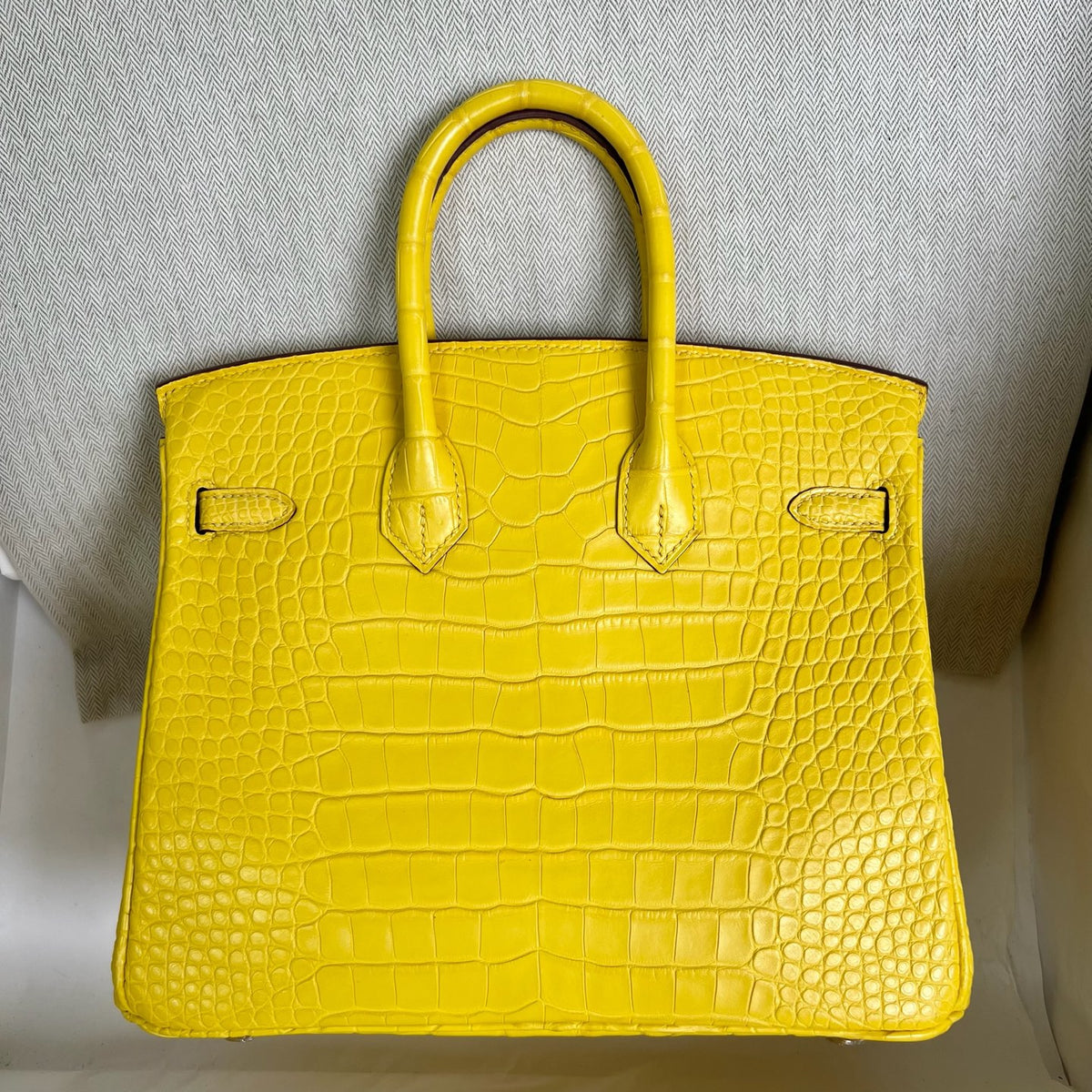 Birkin 25cm Misty American Crocodile