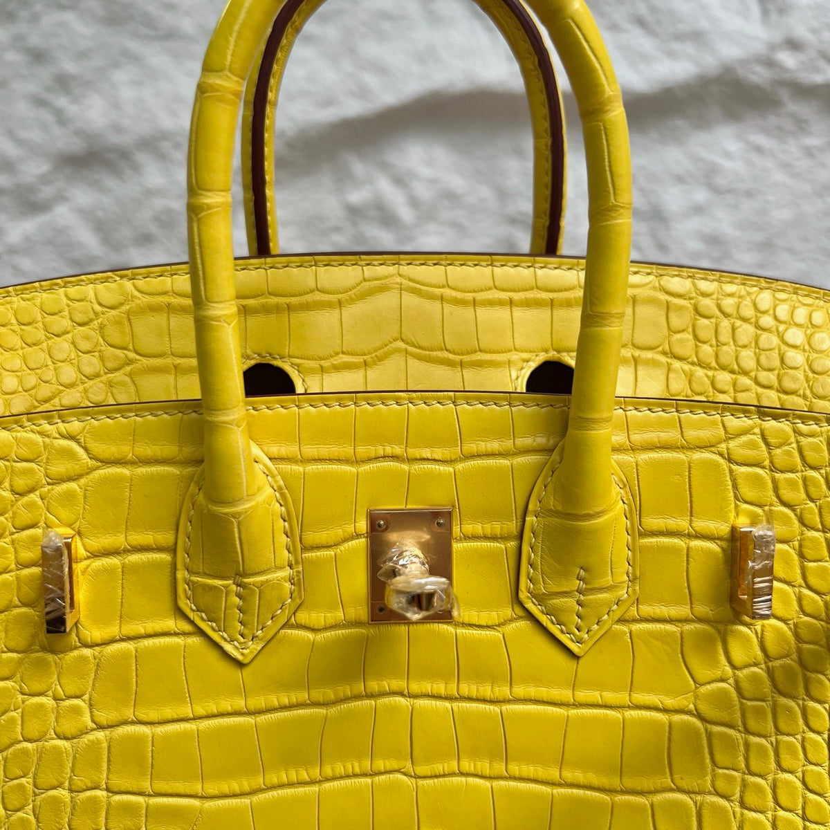 Birkin 25cm Misty American Crocodile