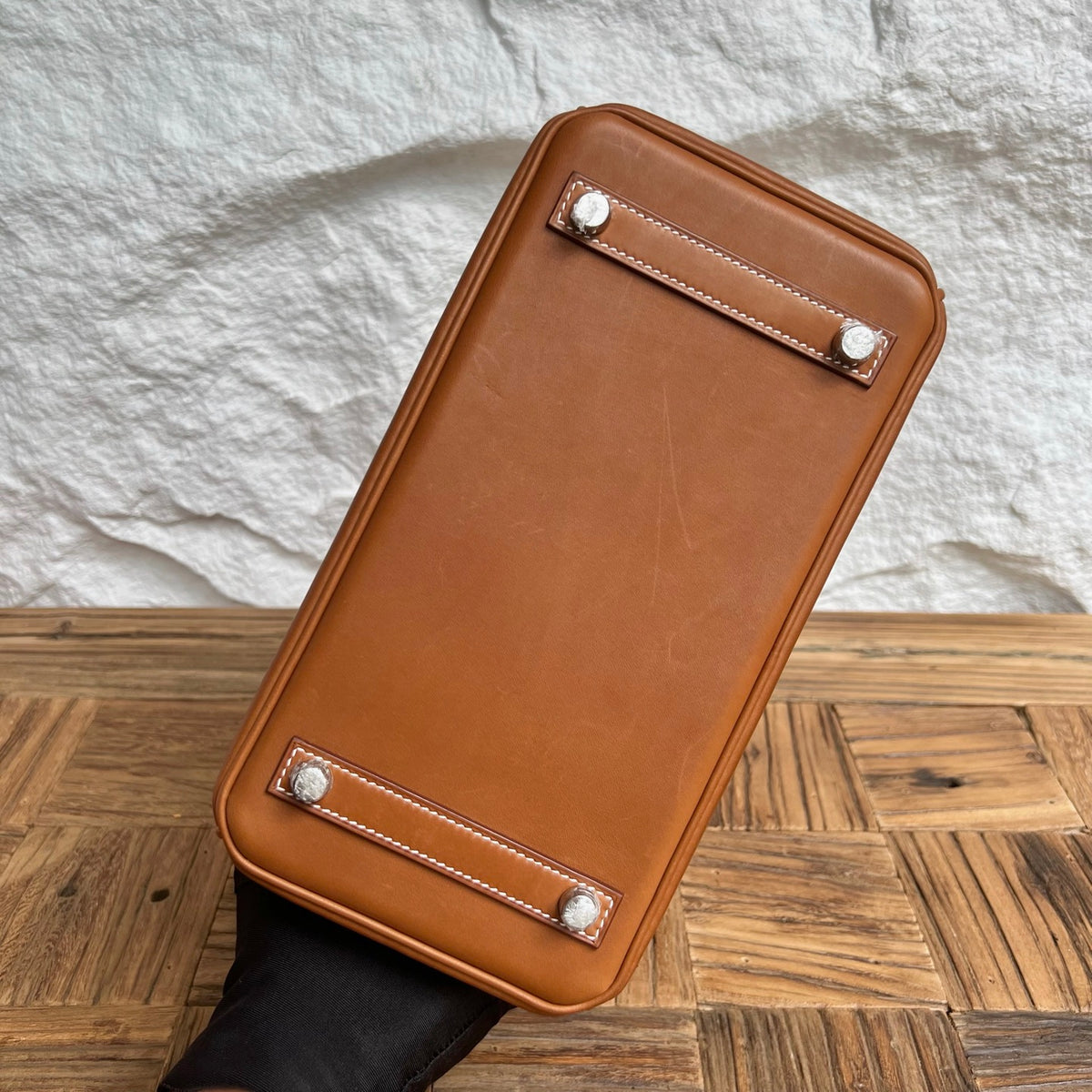 Birkin 25cm Barenia imported BMW saddle leather