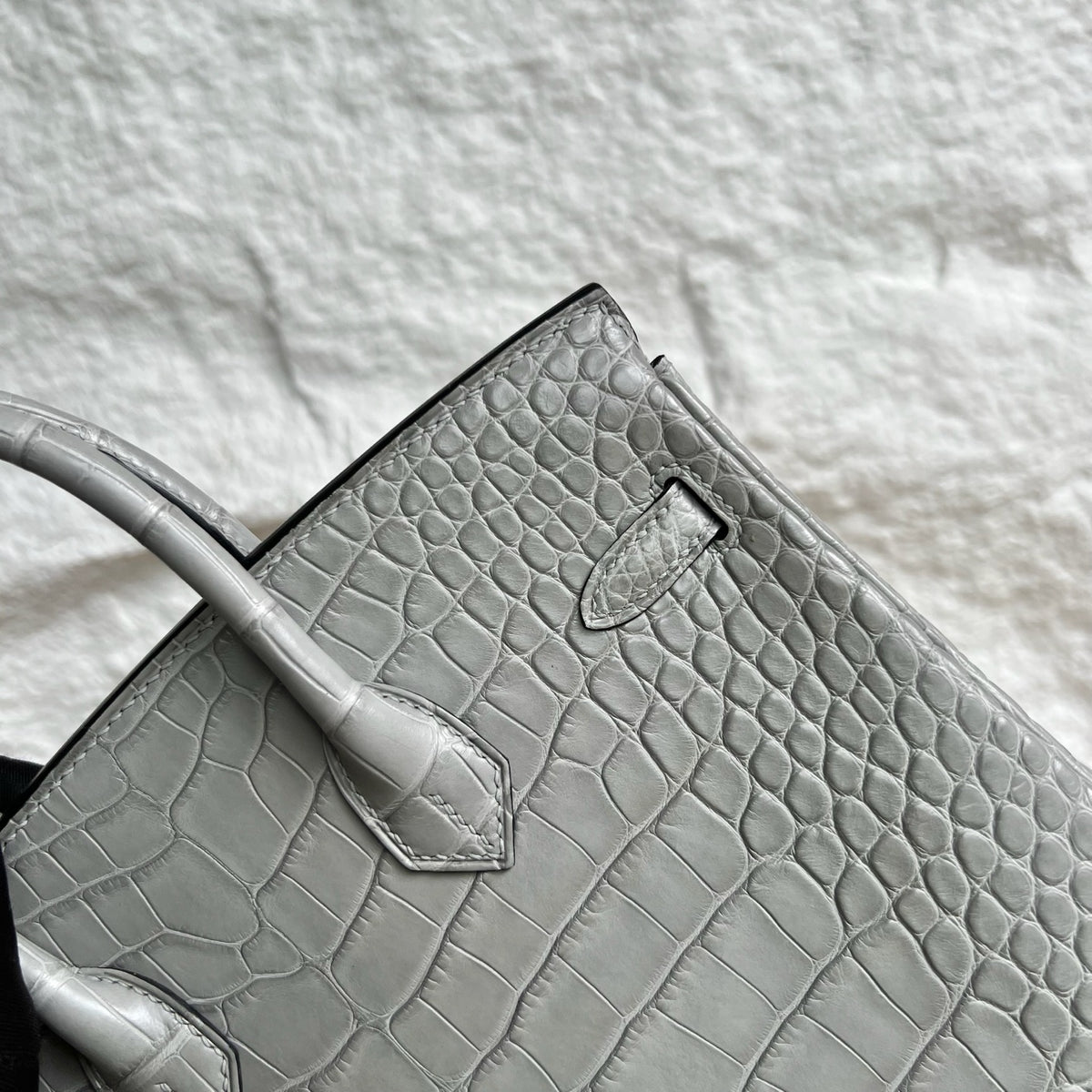 Birkin 25cm Misty American Crocodile