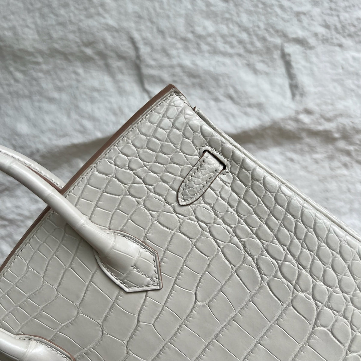 Birkin 25cm Misty American Crocodile
