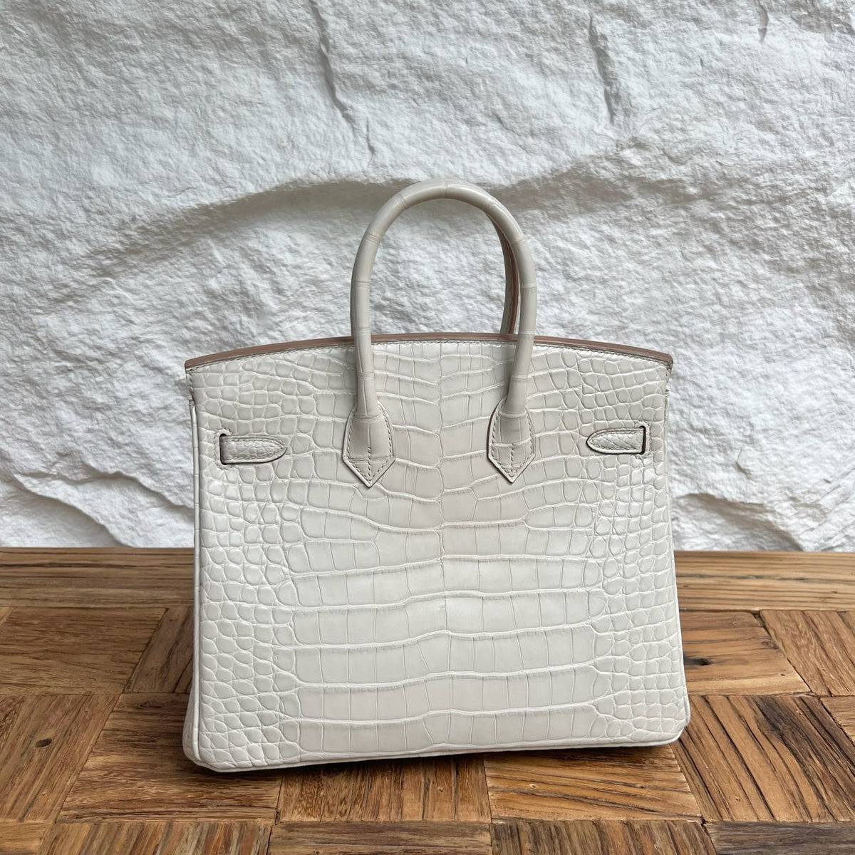 Birkin 25cm Misty American Crocodile