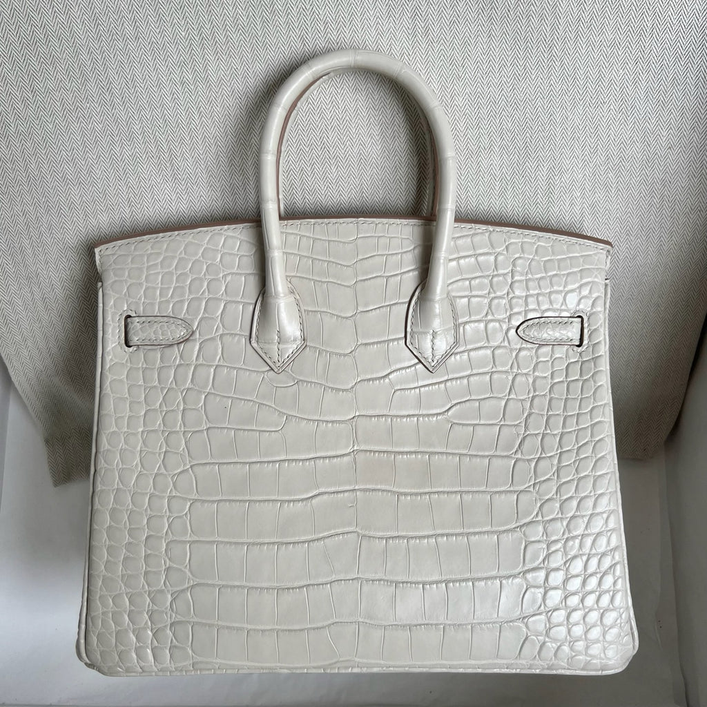 Birkin 25cm Misty American Crocodile
