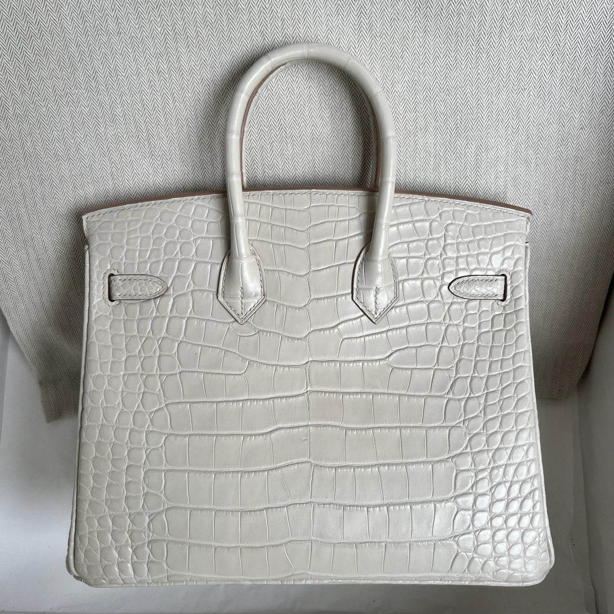 Birkin 25cm Misty American Crocodile