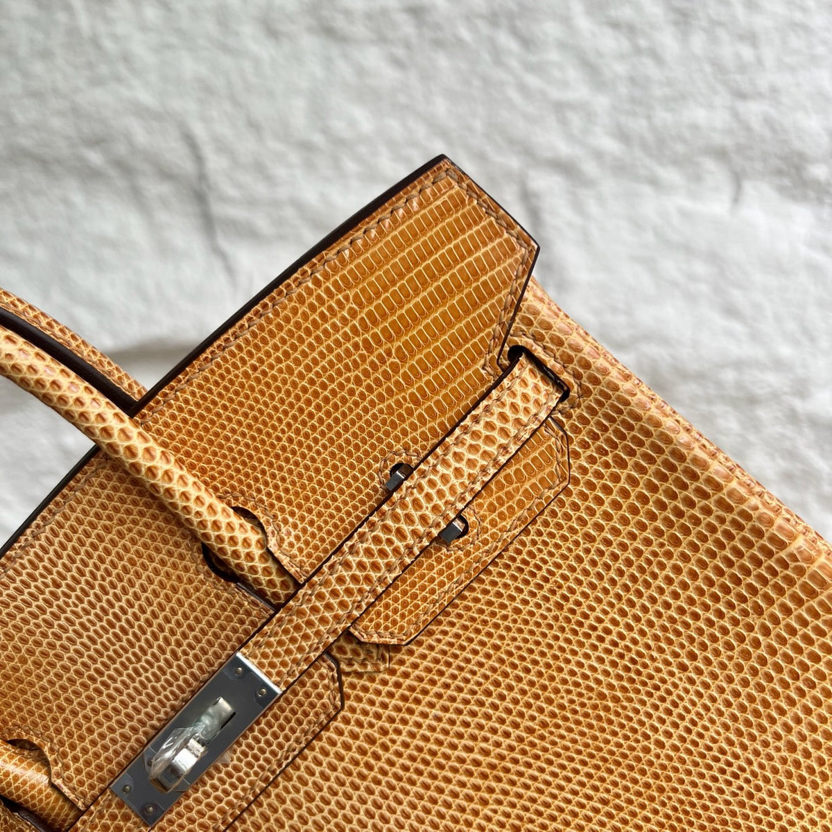 Birkin 25cm Lizard imported glossy lizard skin