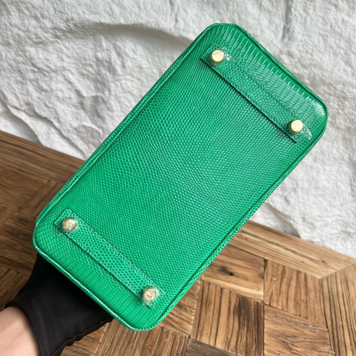 Birkin 25cm Lizard imported glossy lizard skin