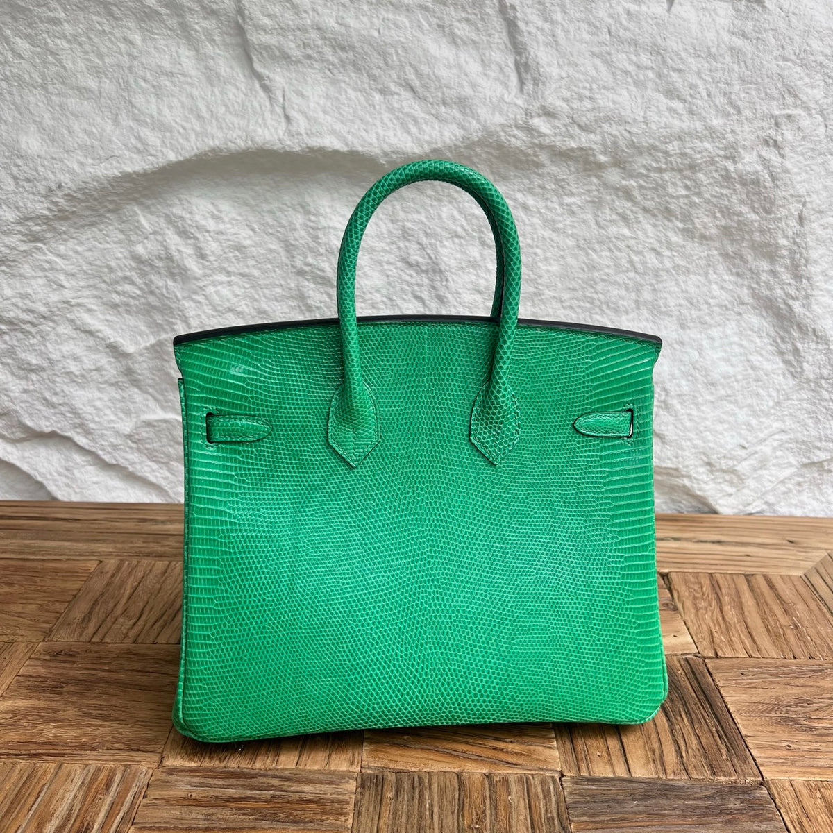 Birkin 25cm Lizard imported glossy lizard skin