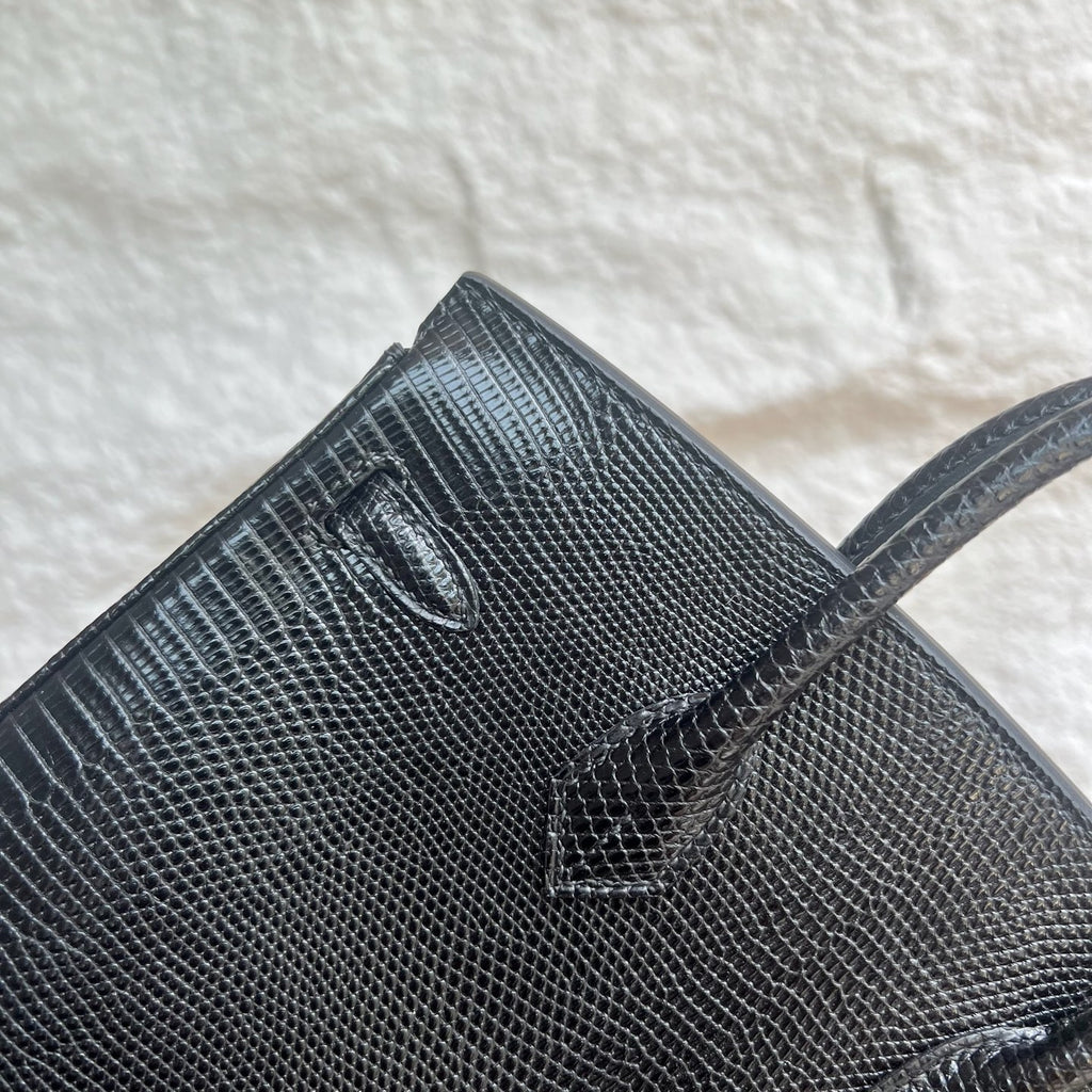 Birkin 25cm Lizard Imported Misty Lizard Skin