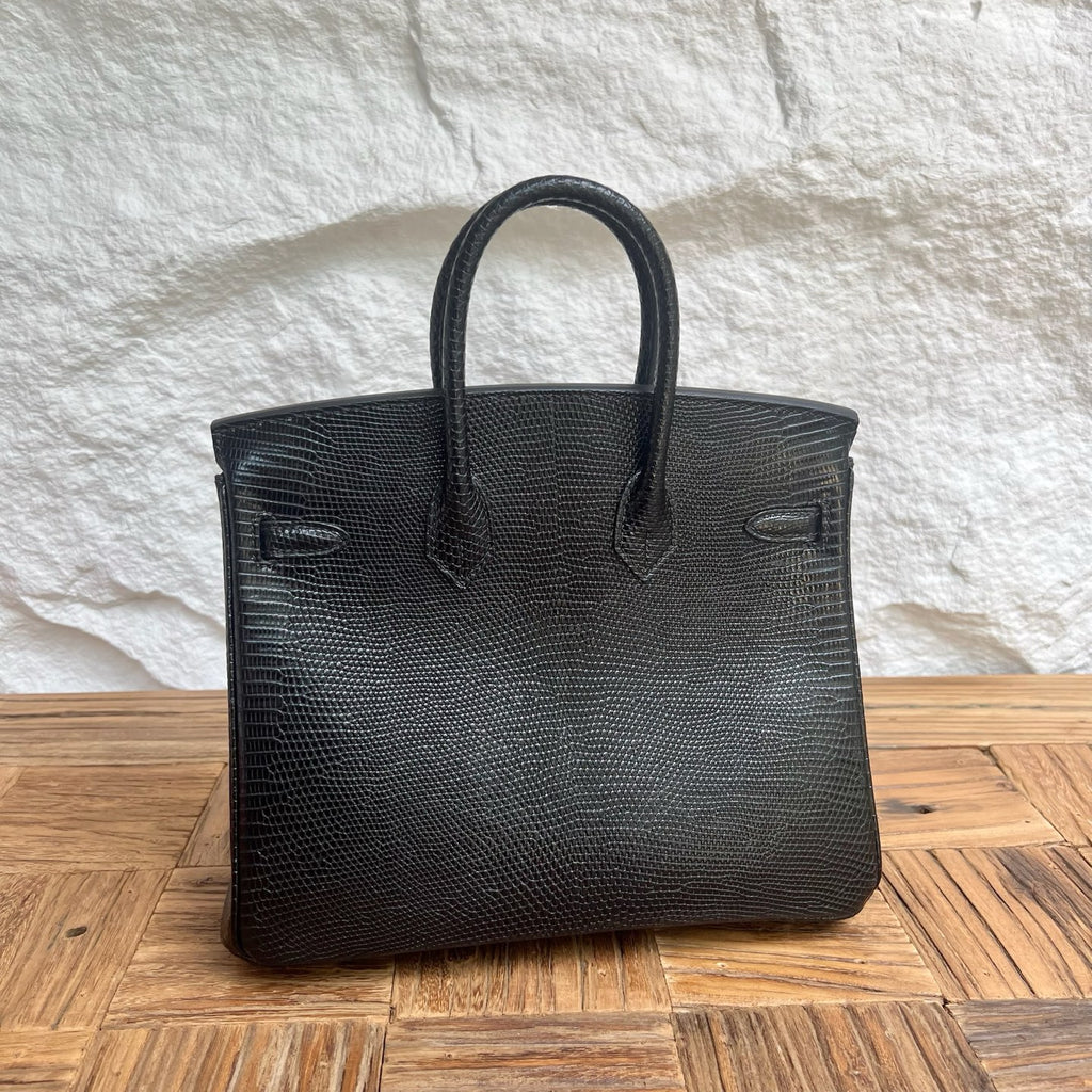 Birkin 25cm Lizard Imported Misty Lizard Skin