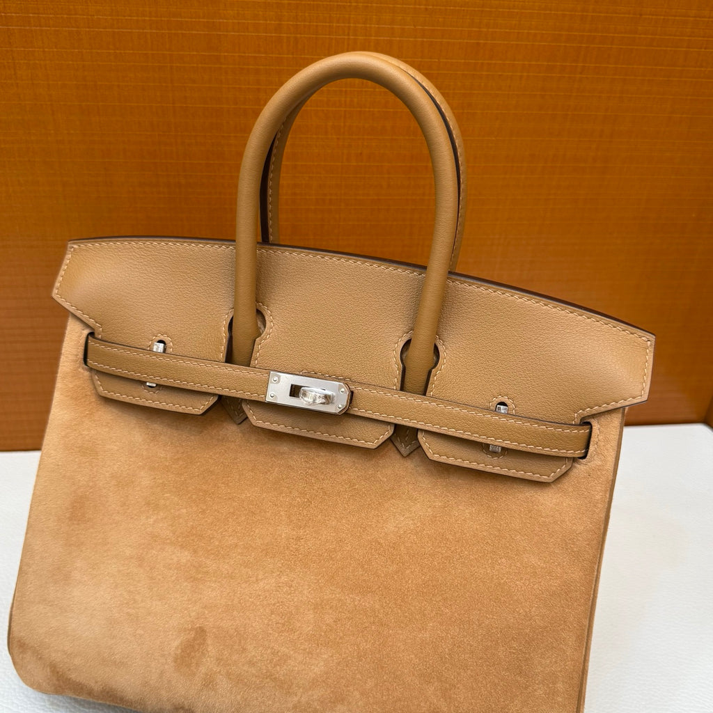 Birkin 25cm Grizzly Swift/Suede&nbsp;