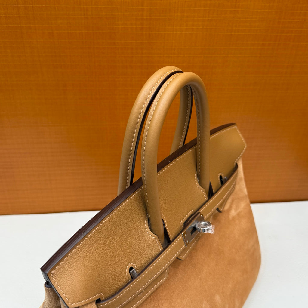 Birkin 25cm Grizzly Swift/Suede&nbsp;