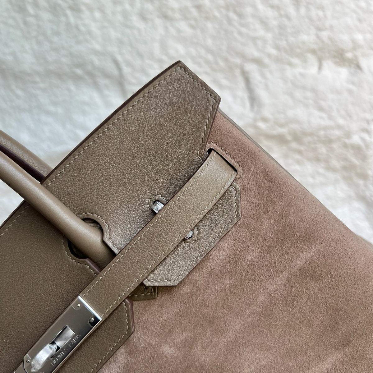 Birkin 30cm Grizzly Swift/Suede&nbsp;