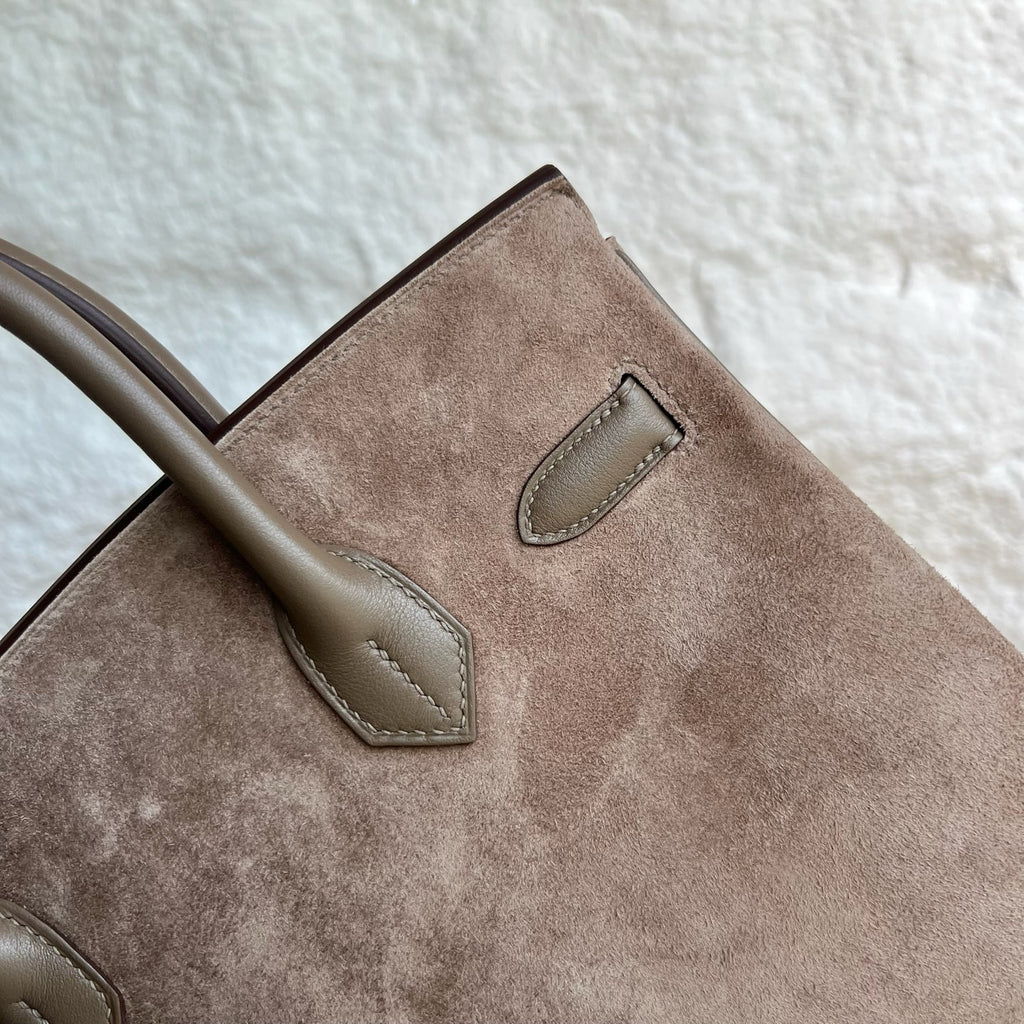 Birkin 30cm Grizzly Swift/Suede&nbsp;