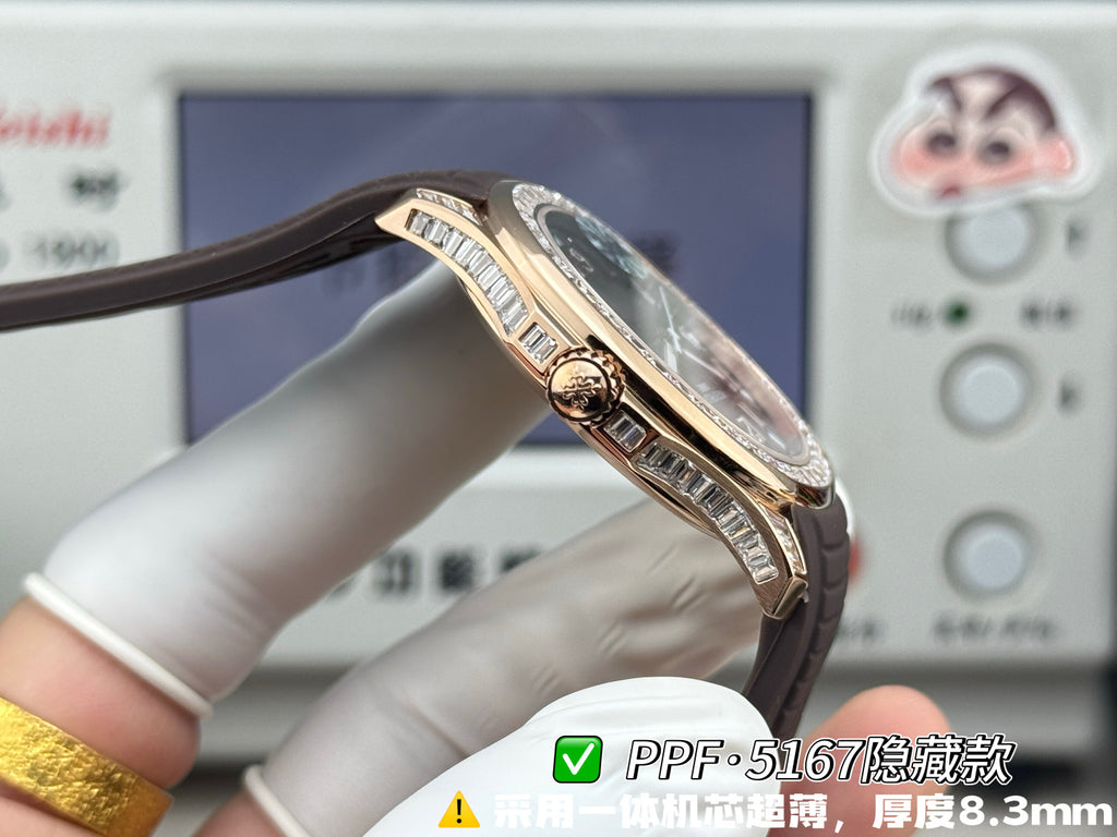 百达翡丽5167隐藏款满镶T钻系列