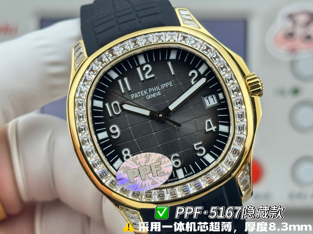 百达翡丽5167隐藏款满镶T钻系列