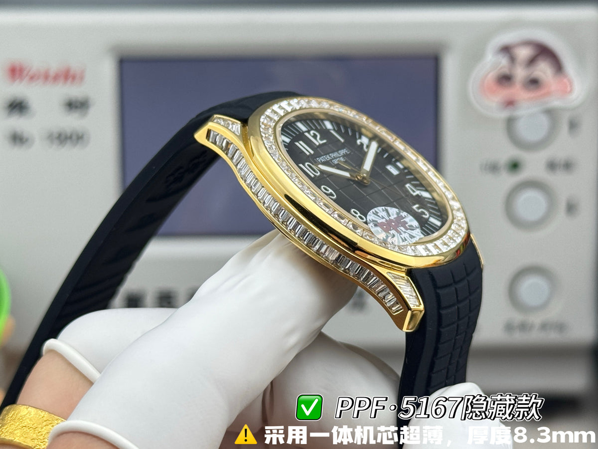 百达翡丽5167隐藏款满镶T钻系列