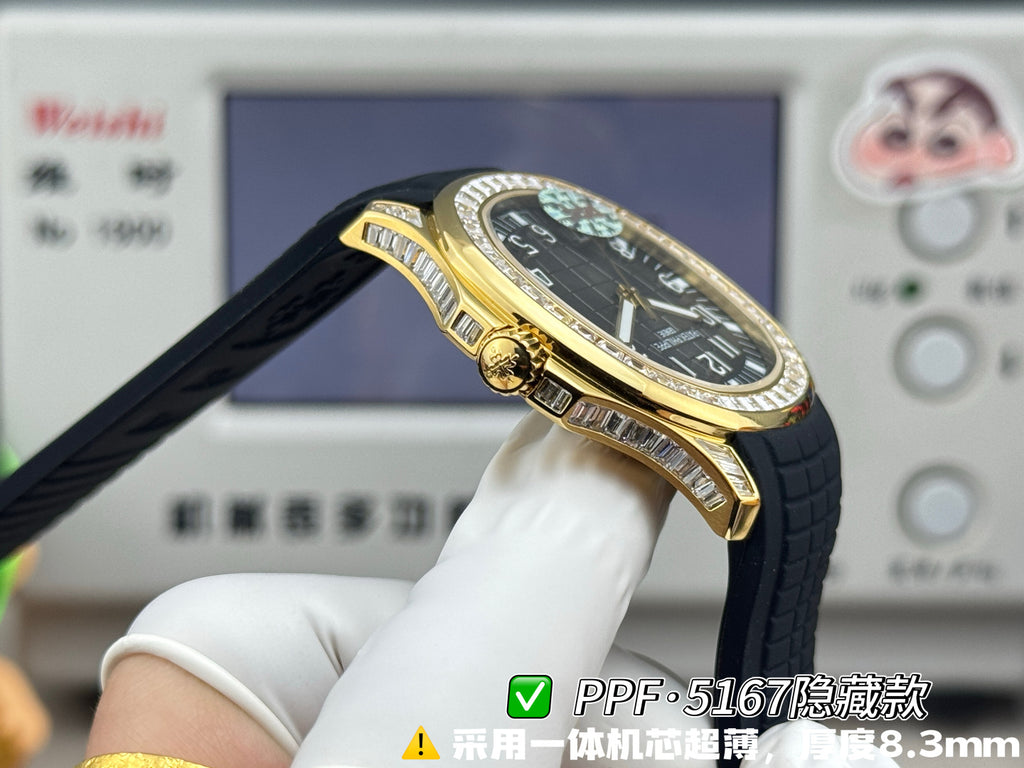 百达翡丽5167隐藏款满镶T钻系列