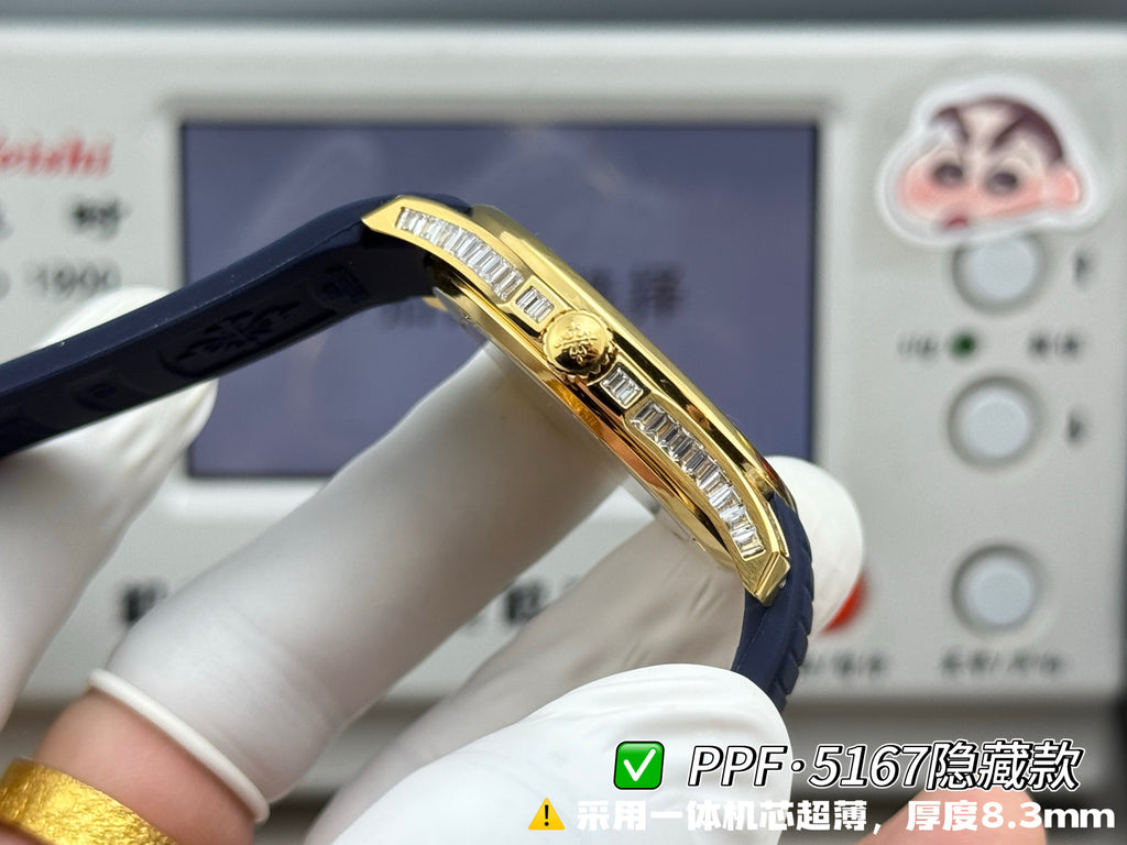 百达翡丽5167隐藏款满镶T钻系列