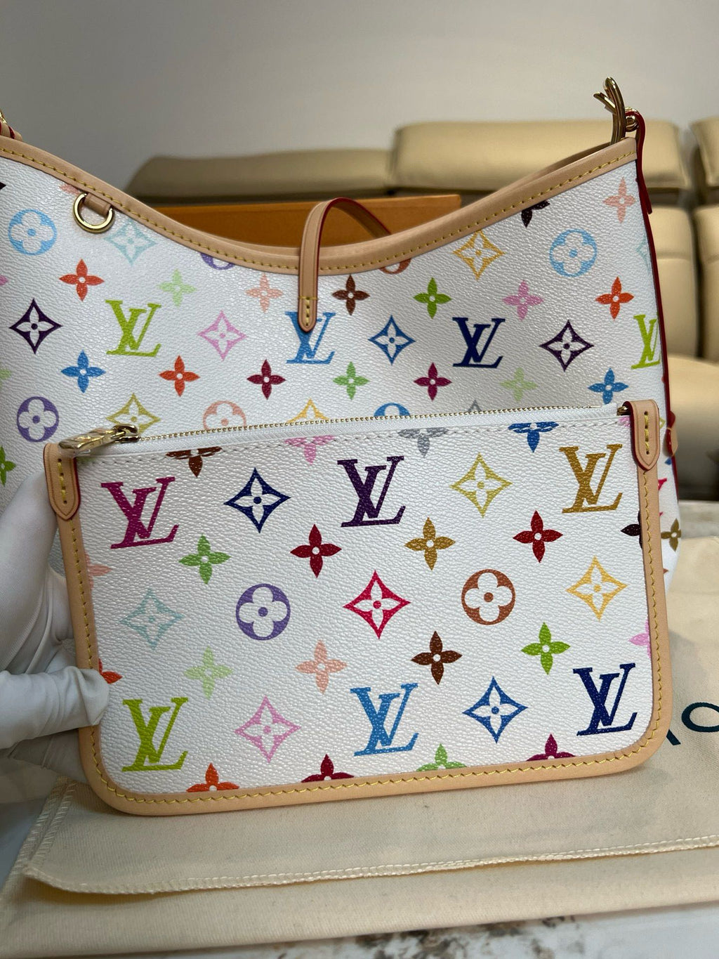 新款carryall 三彩 M13661