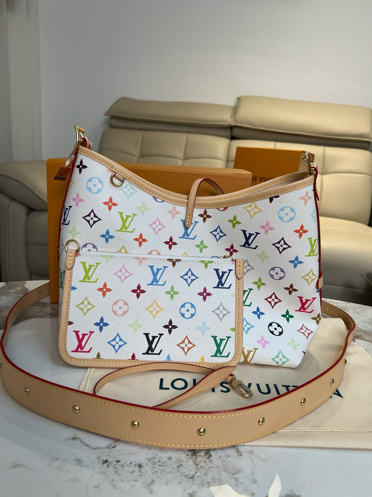 新款carryall 三彩 M13661