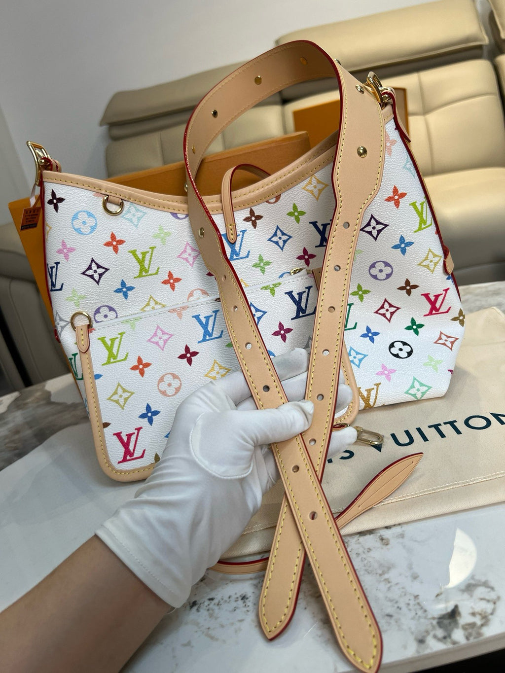 新款carryall 三彩 M13661