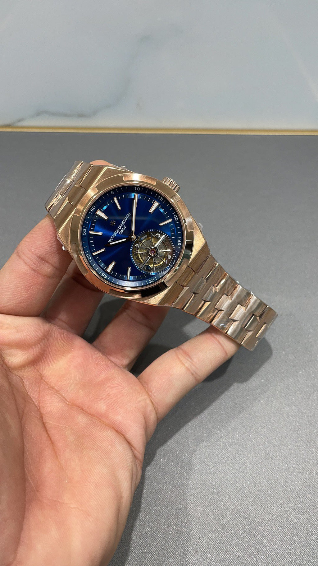 江诗丹顿  纵横四海系列腕表 42.5mm  手动陀飞轮机芯