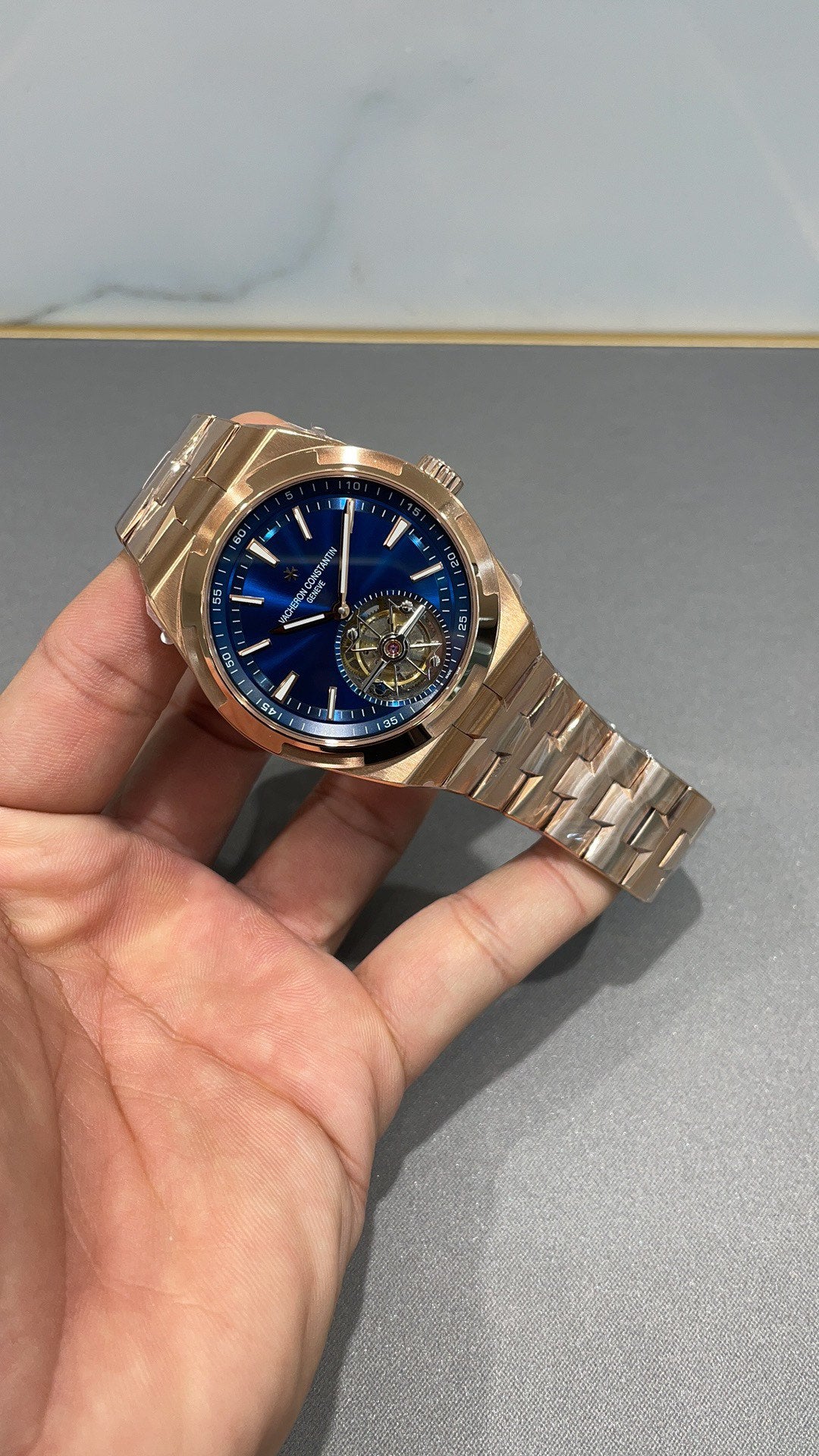 江诗丹顿  纵横四海系列腕表 42.5mm  手动陀飞轮机芯