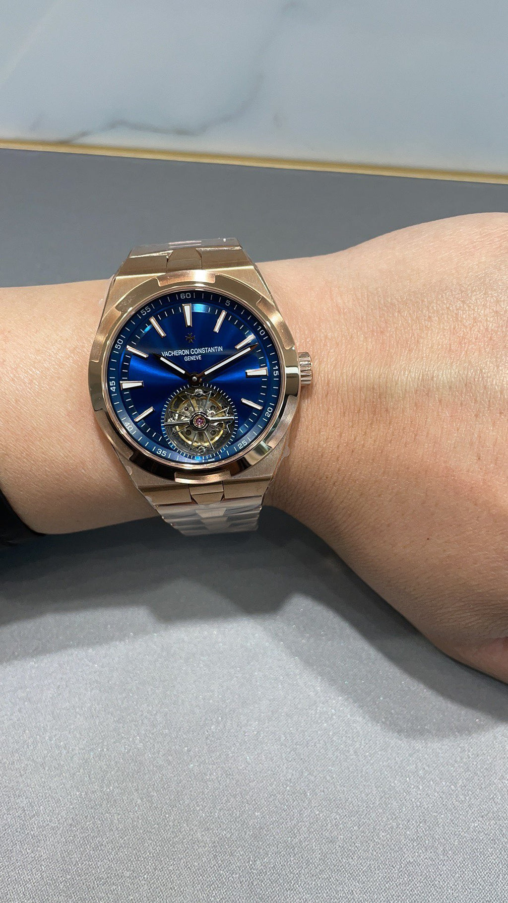 江诗丹顿  纵横四海系列腕表 42.5mm  手动陀飞轮机芯