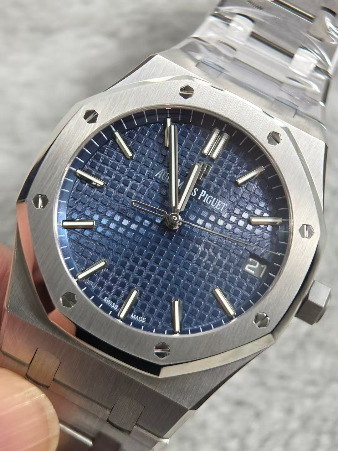 AP皇家橡树15500st灰面41mm