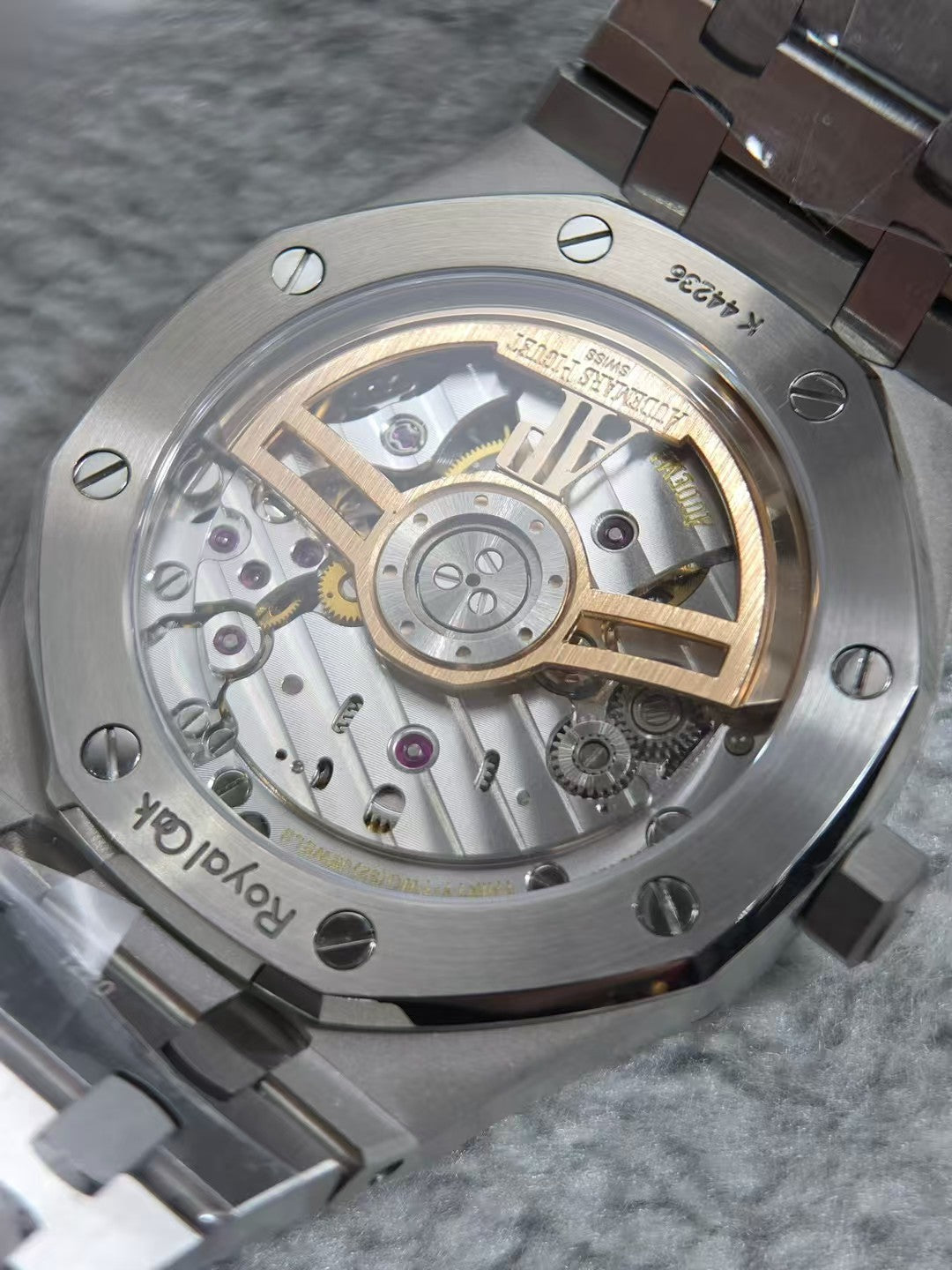 AP皇家橡树15500st灰面41mm
