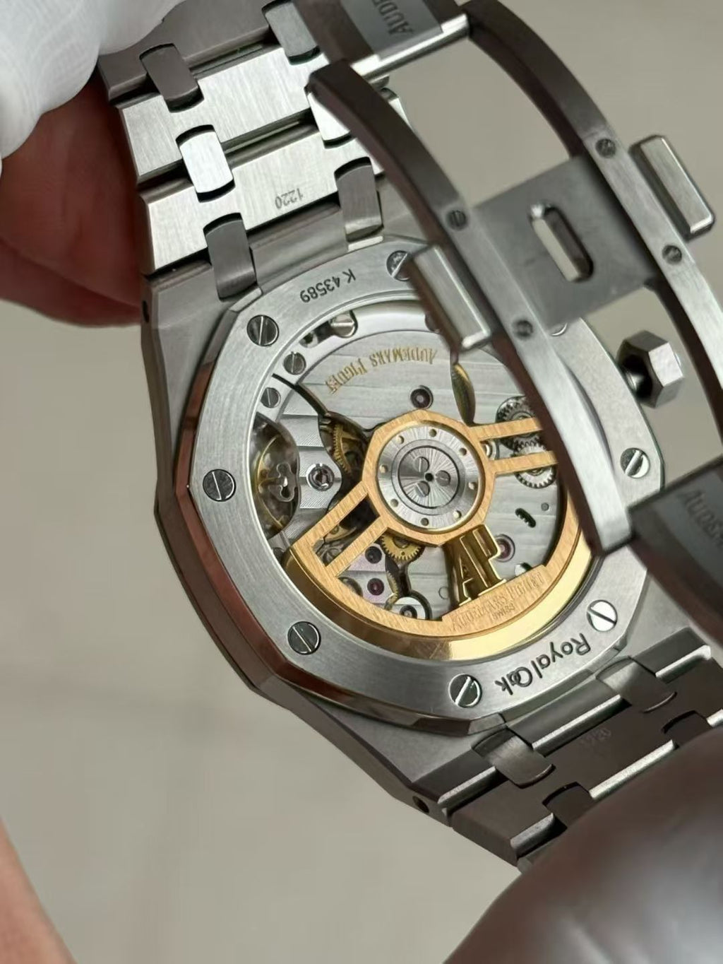 AP皇家橡树15500st灰面41mm