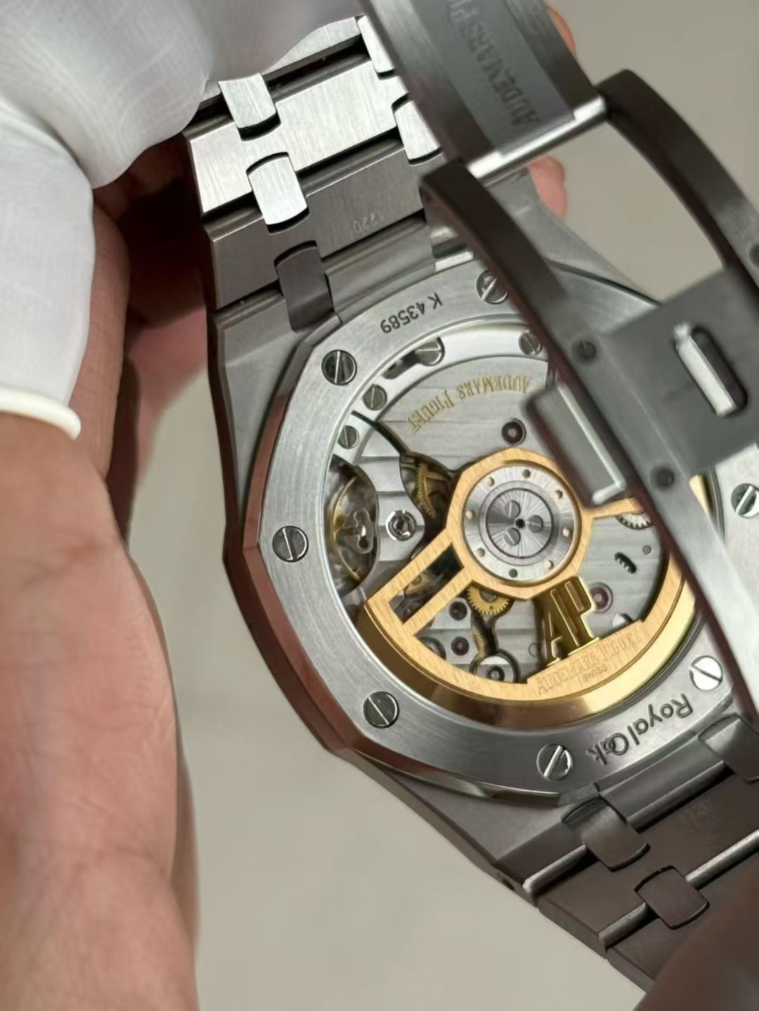 AP皇家橡树15500st灰面41mm